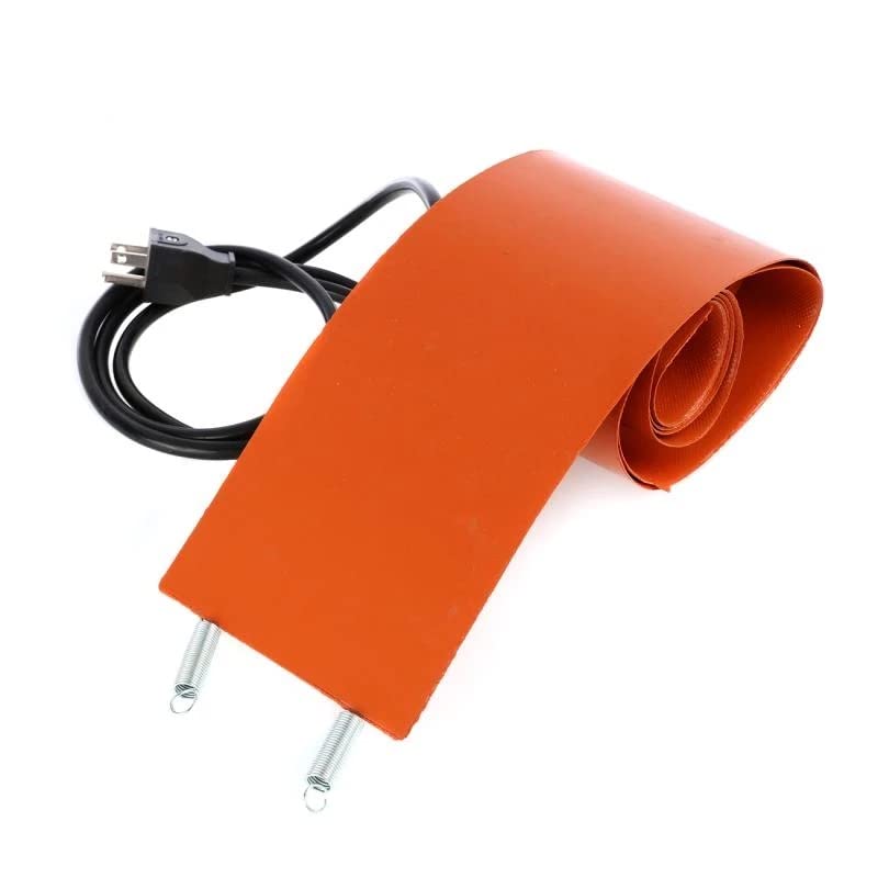 Eyes.sys Metal Drum Heater 55 Gal Barrel Band Heater 110V for Metal Oil Drum Heating Band with Adjustable Thermostat Heavy Duty Silicone Rubber Grease Keg Honey Pail Heater (68.5" x 5") - Image 3